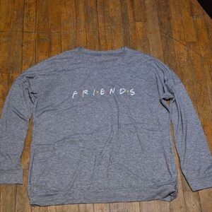 Gray 'Friends' Women's Long Sleeve